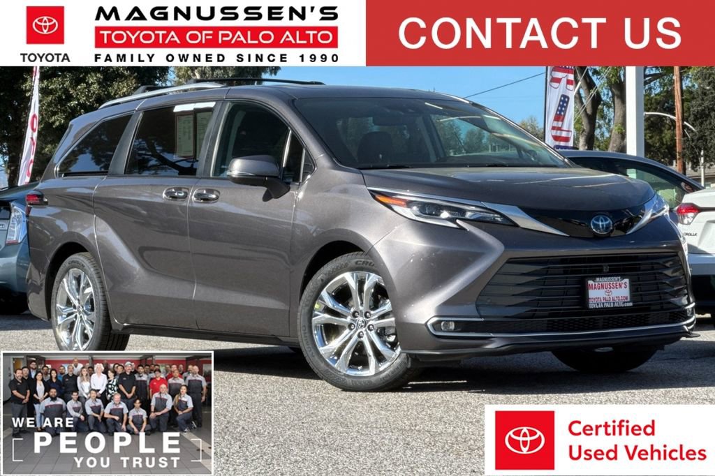 Certified 2023 Toyota Sienna Platinum