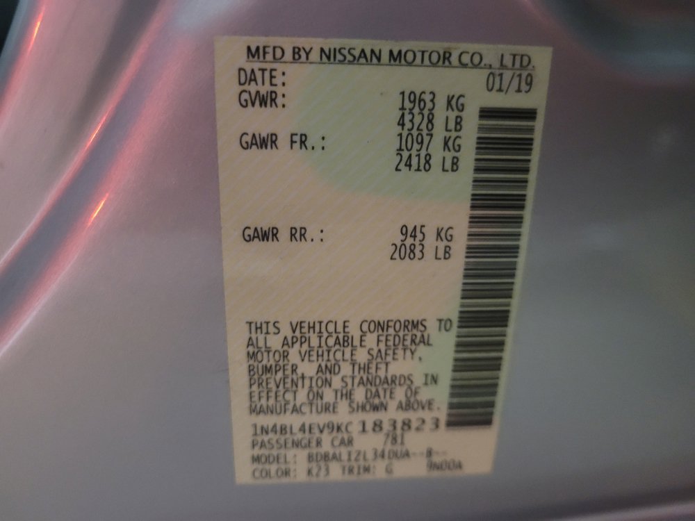 Used 2019 Nissan Altima 2.5 SL FWD image 33