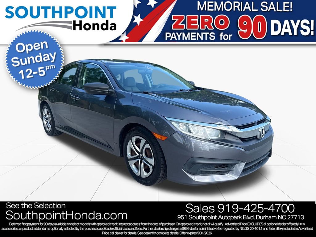 Used 2016 Honda Civic LX