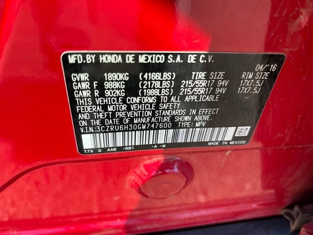 Used 2016 Honda HR-V LX image 9