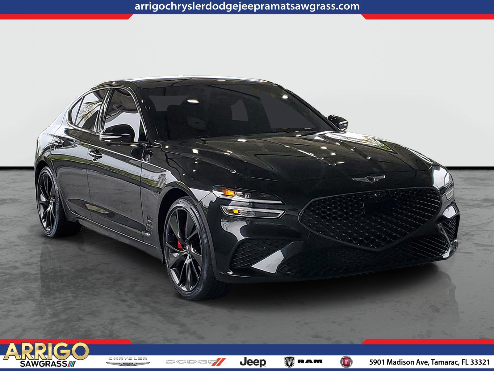Used 2023 Genesis G70 3.3T w/ Sport Prestige Package AWD/4WD image 1