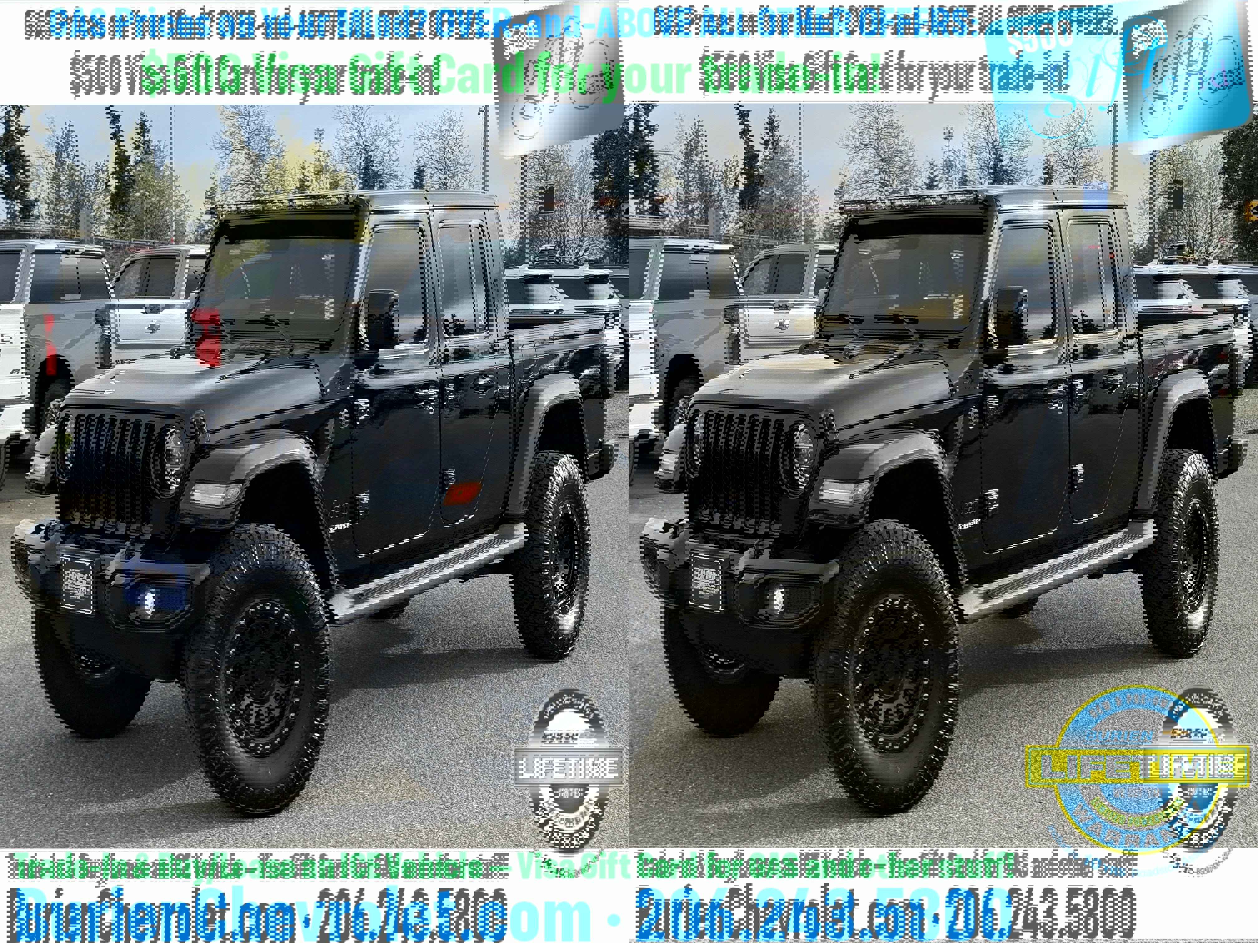 Used 2021 Jeep Gladiator Overland AWD/4WD image 1