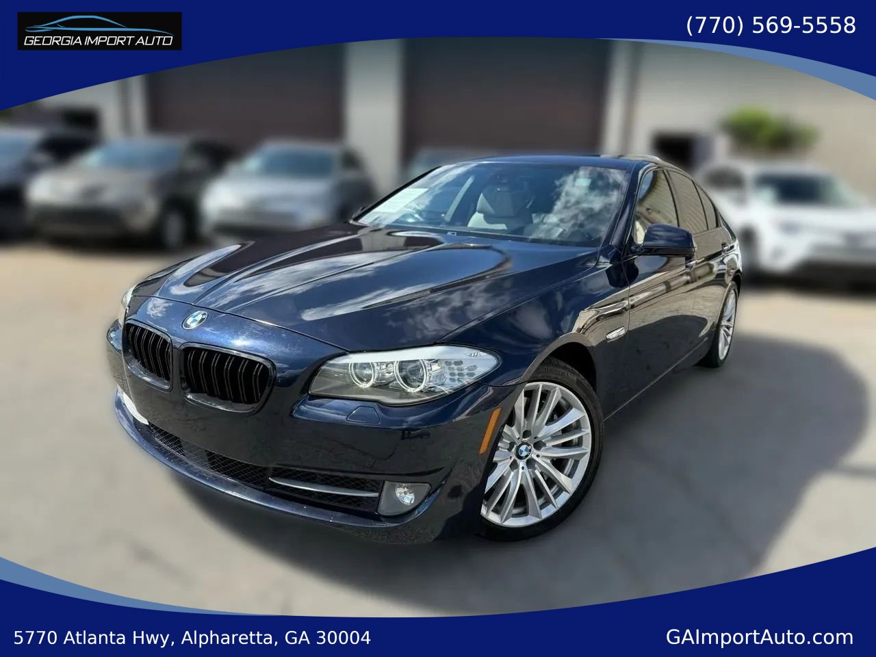 Used 2012 BMW 550i Sedan