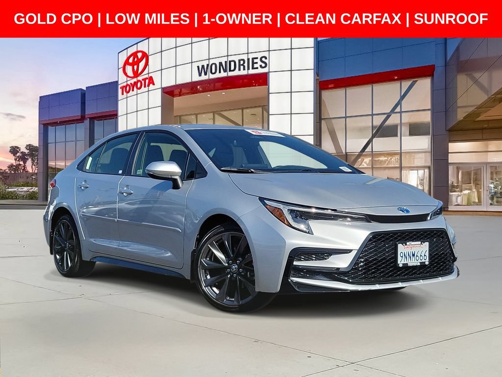 Used 2024 Toyota Corolla SE w/ SE Package FWD image 1