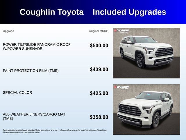 Used 2024 Toyota Sequoia Limited AWD/4WD image 3