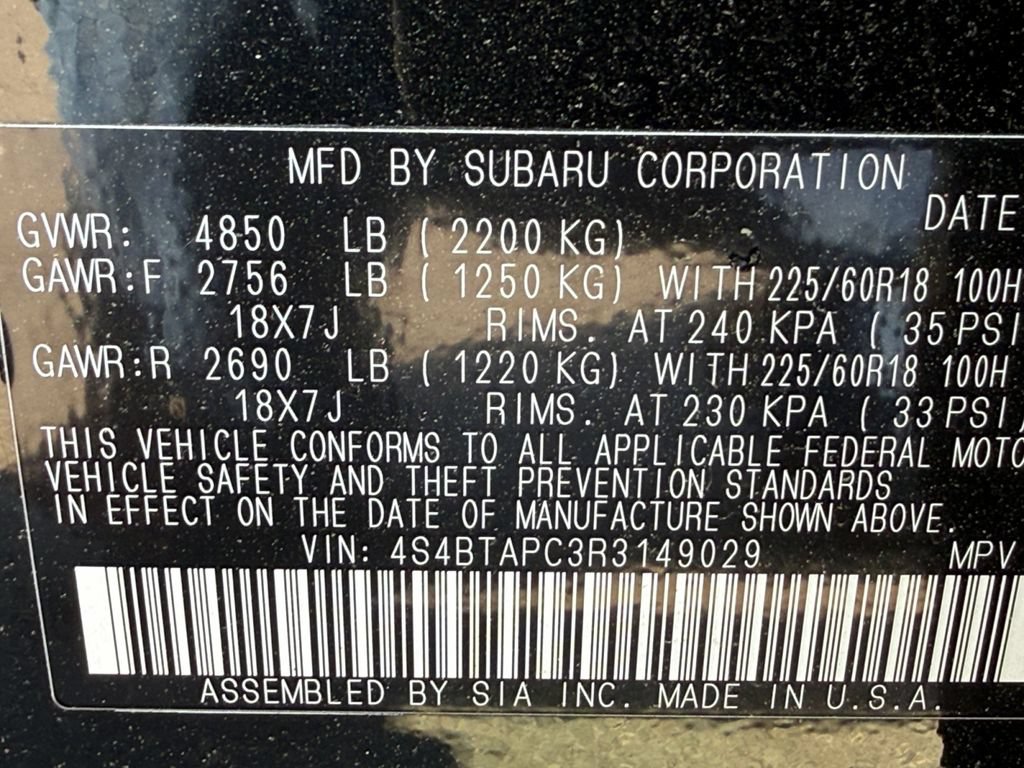 Used 2024 Subaru Outback Touring w/ Popular Package #2 AWD/4WD image 33