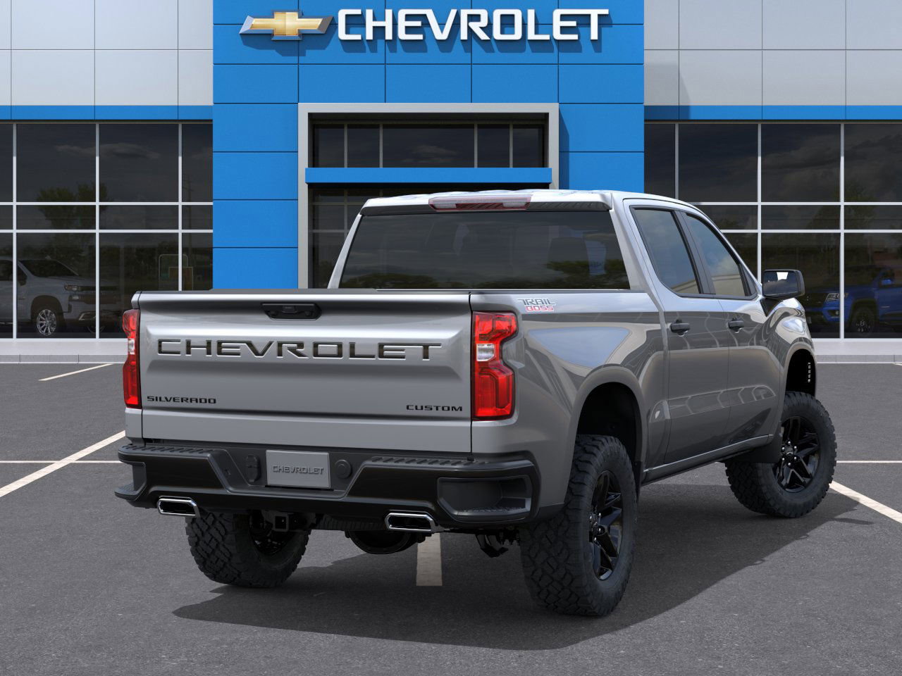 New 2026 Chevrolet Silverado 1500 Custom Trail Boss w/ Dark Appearance Package image 4