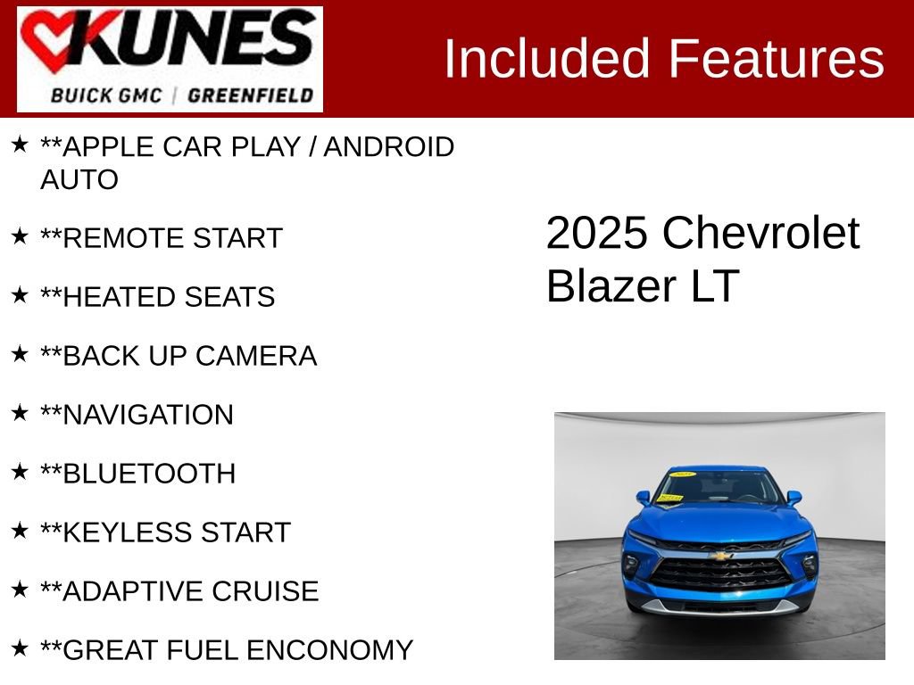 Used 2025 Chevrolet Blazer LT FWD image 2