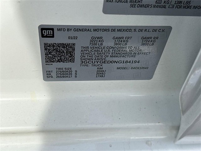 Certified 2022 Chevrolet Silverado 1500 LTZ w/ LTZ Premium Package image 34