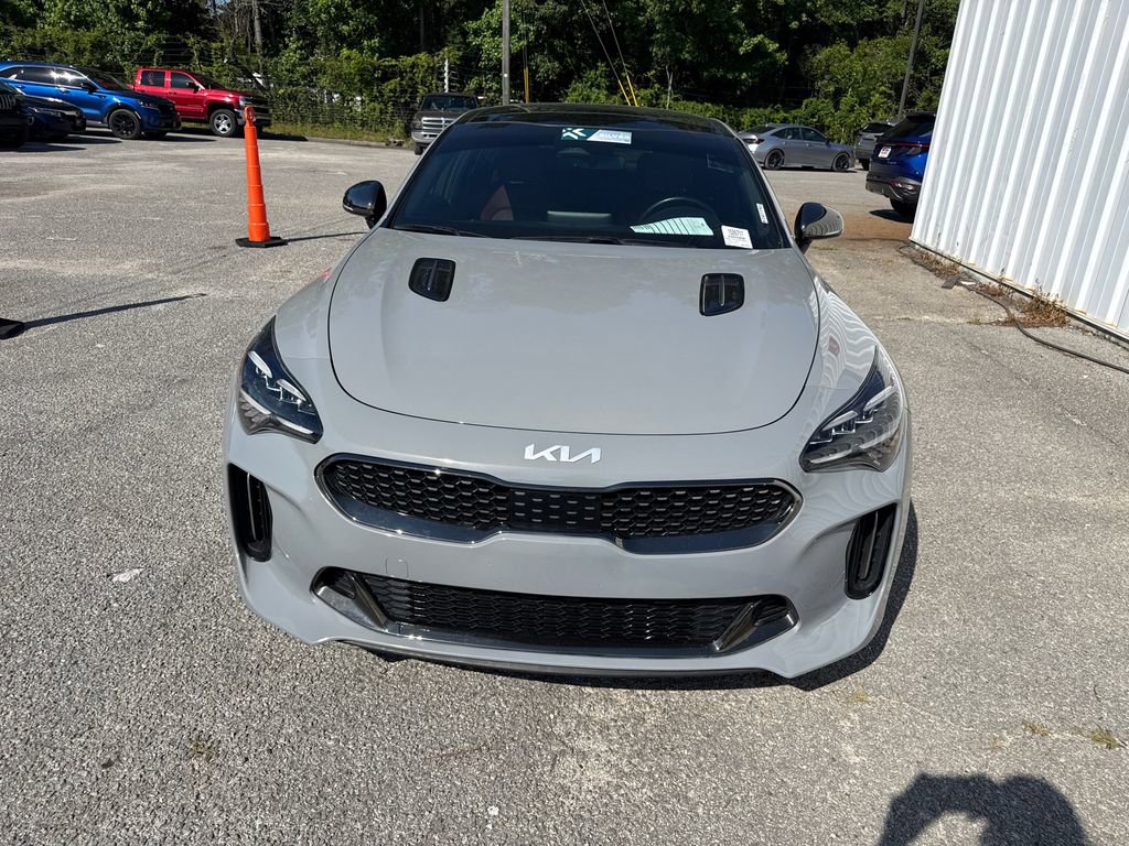 Used 2022 Kia Stinger GT1 w/ Red Interior Color Package RWD video 2