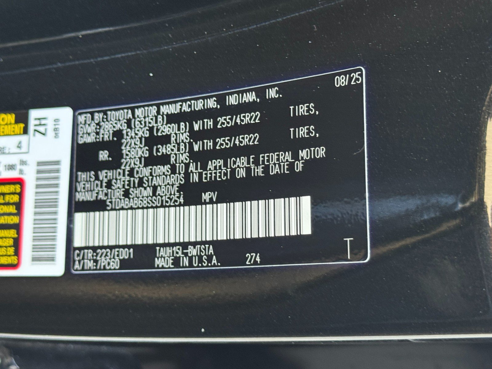 Used 2025 Lexus TX 500h AWD w/ Technology Package image 45