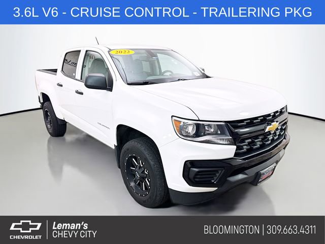 Used 2022 Chevrolet Colorado W/T w/ WT Convenience Package RWD image 1