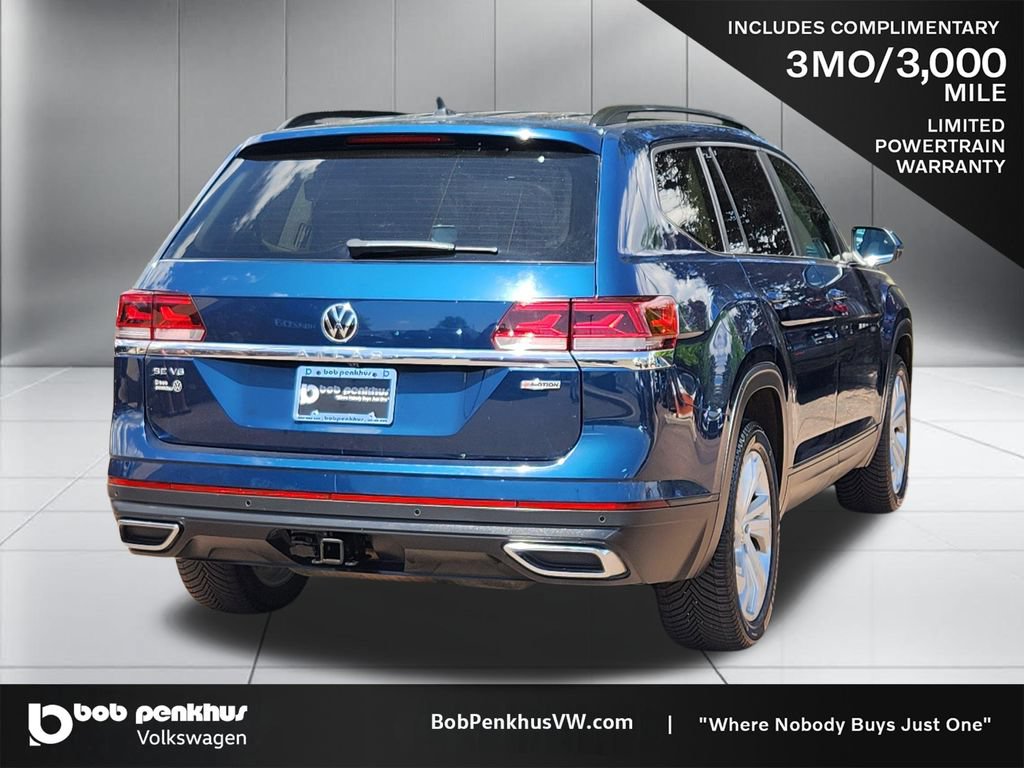 Used 2021 Volkswagen Atlas SE AWD/4WD image 24