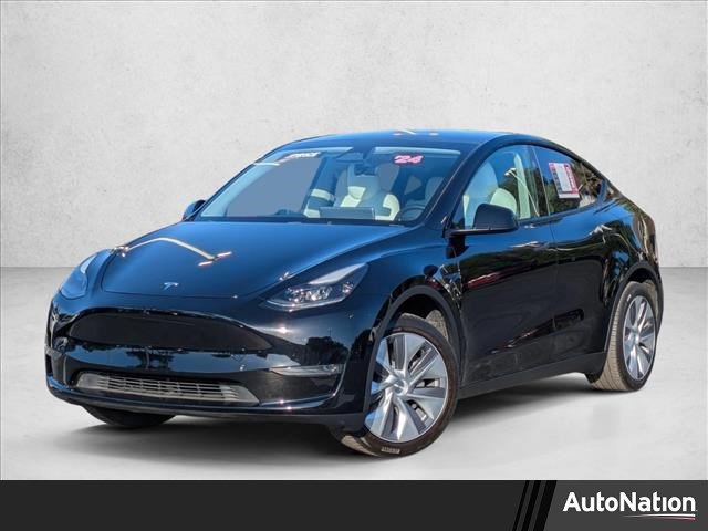 Used 2024 Tesla Model Y Long Range AWD/4WD image 1