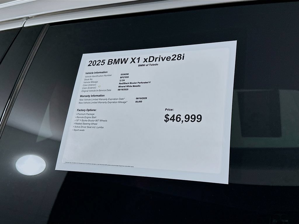 Used 2025 BMW X1 xDrive28i AWD/4WD image 12