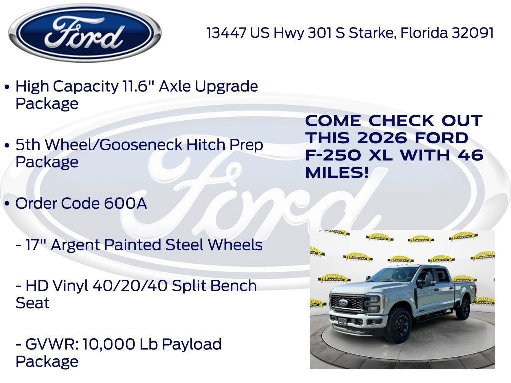 New 2026 Ford F250 XL w/ STX Appearance Package image 20