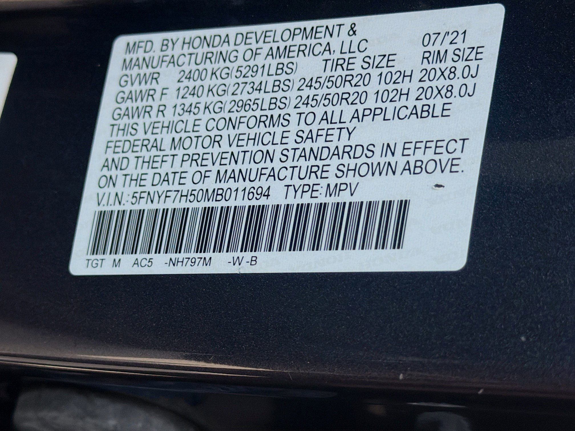 Used 2021 Honda Passport EX-L image 36