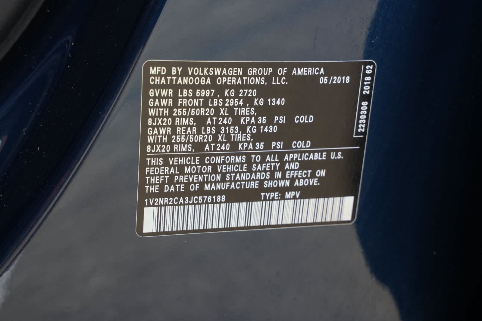 Used 2018 Volkswagen Atlas SEL Premium AWD/4WD image 26