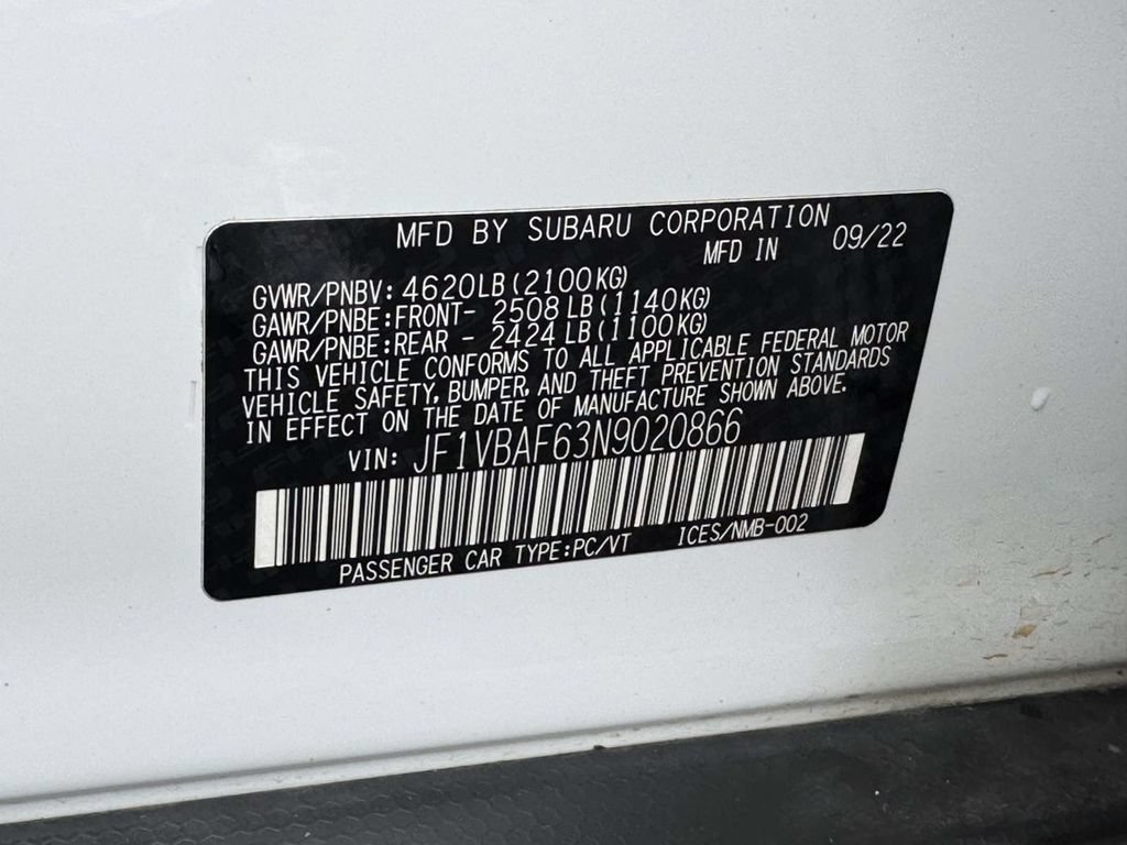 Used 2022 Subaru WRX Premium AWD/4WD image 26