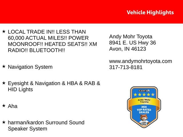 Used 2017 Subaru Outback 2.5i Limited AWD/4WD image 2