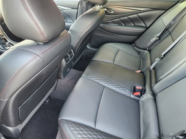 Used 2023 INFINITI Q50 Red Sport 400 w/ Black Opal Edition RWD image 31