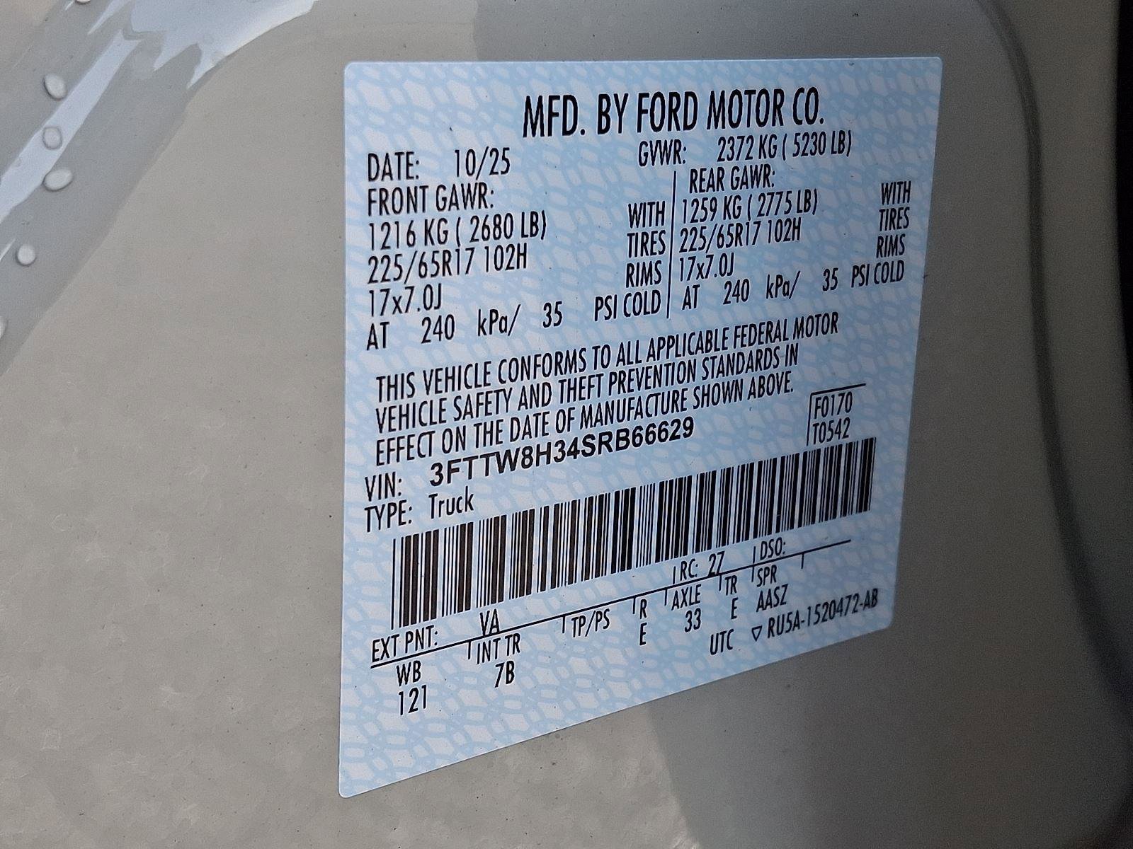 New 2025 Ford Maverick XLT image 17