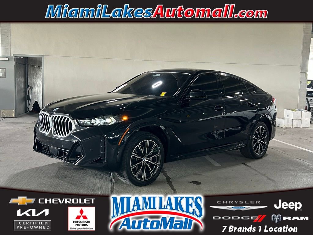 Used 2024 BMW X6 xDrive40i w/ Premium Package AWD/4WD image 1