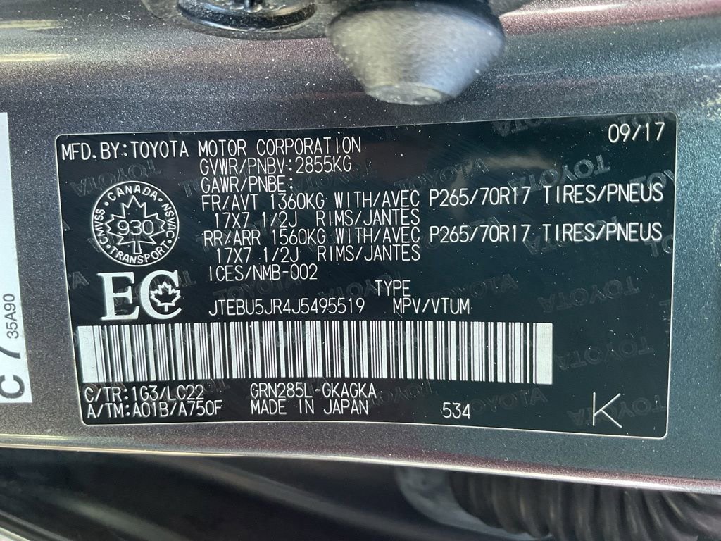Used 2018 Toyota 4Runner TRD Off-Road AWD/4WD image 41