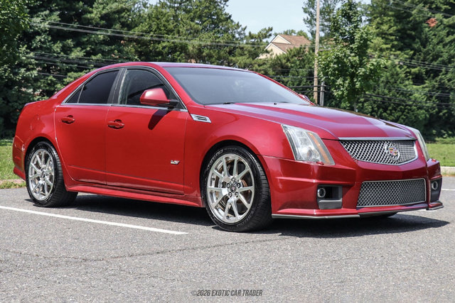 Used 2010 Cadillac CTS V w/ Wood Trim Package RWD image 12