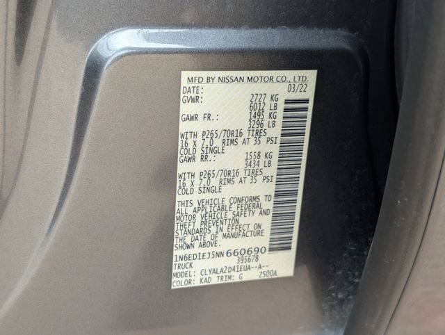 Used 2022 Nissan Frontier S RWD image 27