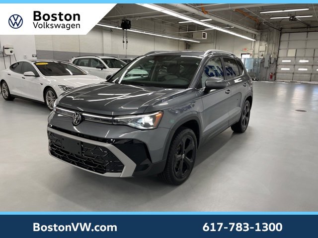 Used 2025 Volkswagen Taos SEL w/ Black Wheel Plus Package