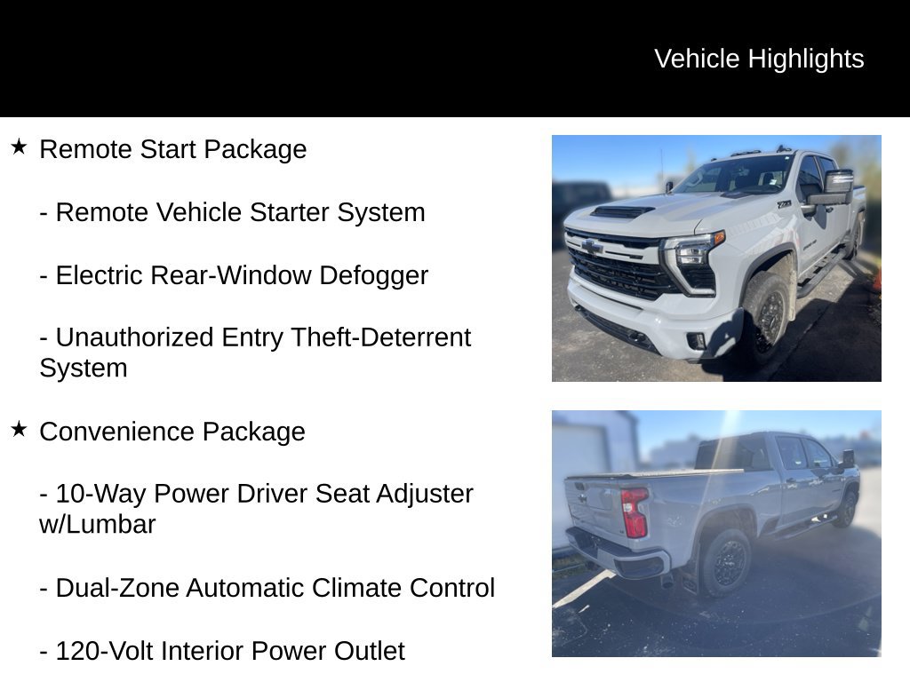 Used 2024 Chevrolet Silverado 2500 LT w/ Z71 Sport Edition AWD/4WD image 21