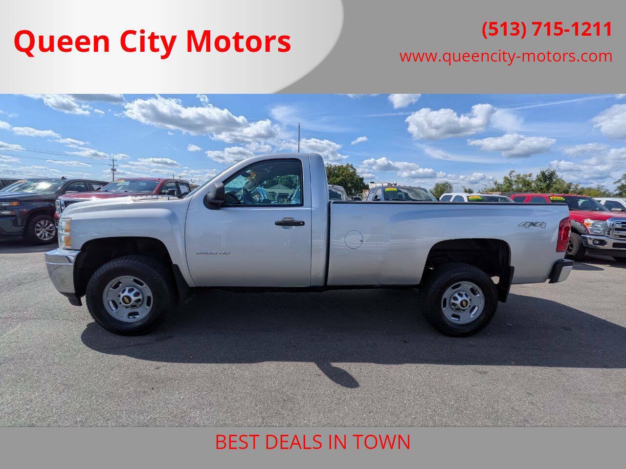 Used 2012 Chevrolet Silverado 2500 W/T w/ Snow Plow Prep Package AWD/4WD image 1