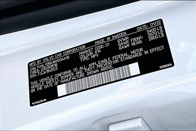 Used 2022 Volvo XC60 B5 Momentum AWD/4WD image 19