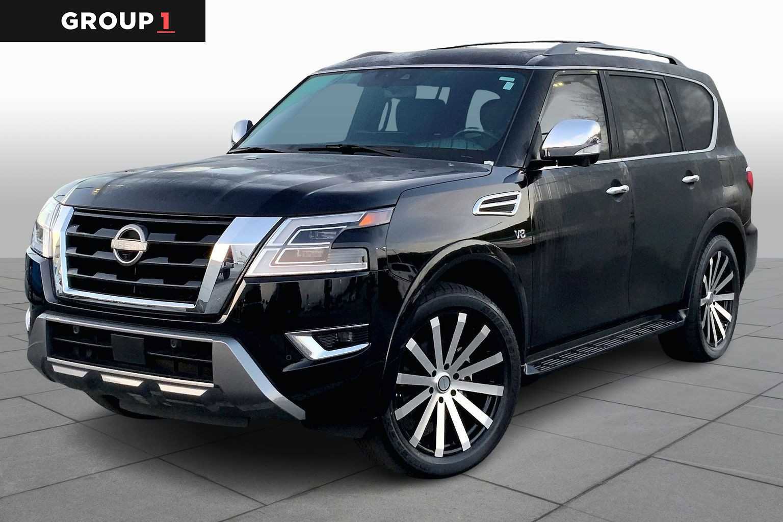 Used 2022 Nissan Armada Platinum w/ Captain's Chairs Package