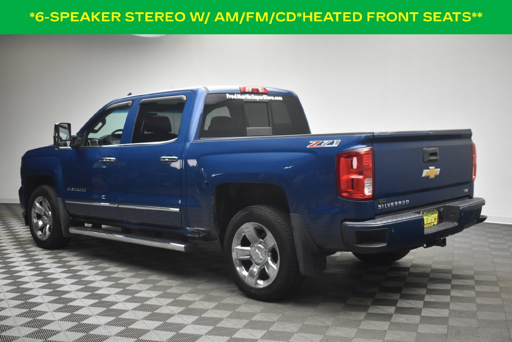 Used 2017 Chevrolet Silverado 1500 LTZ Z71 w/ LTZ Plus Package AWD/4WD image 3