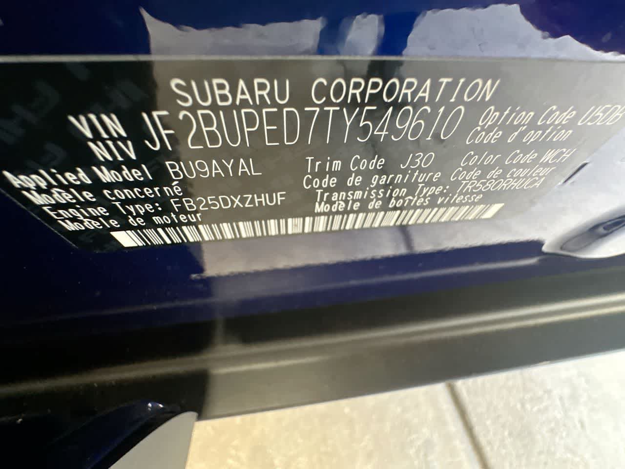 New 2026 Subaru Outback Touring AWD/4WD image 29