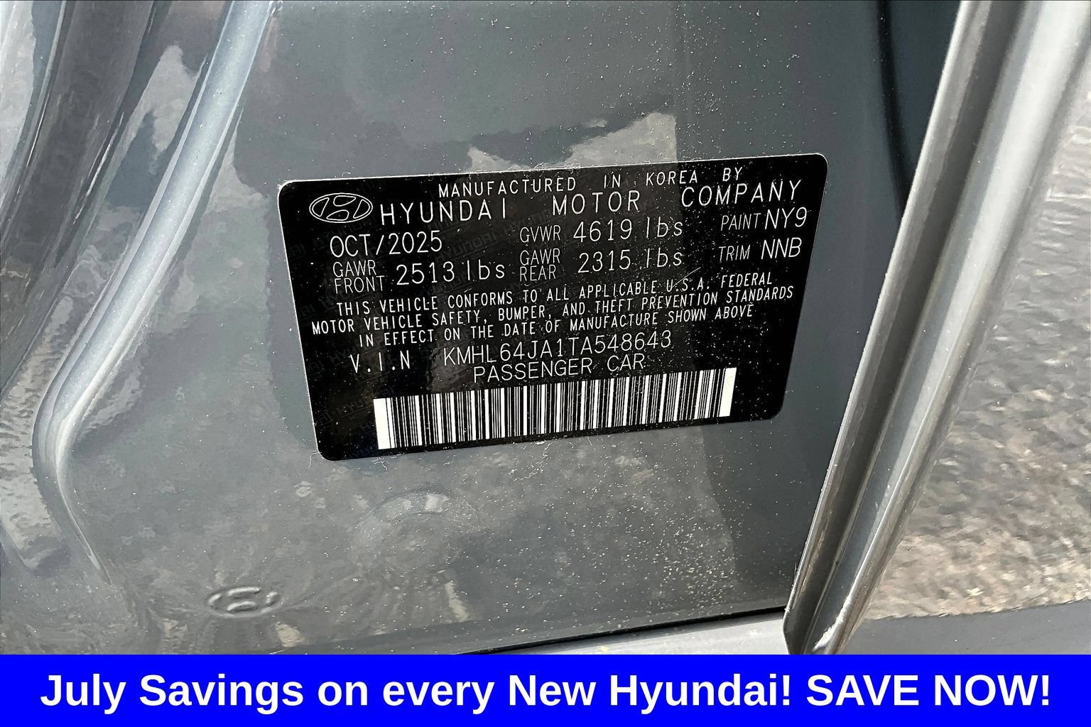 New 2026 Hyundai Sonata SEL AWD/4WD image 10