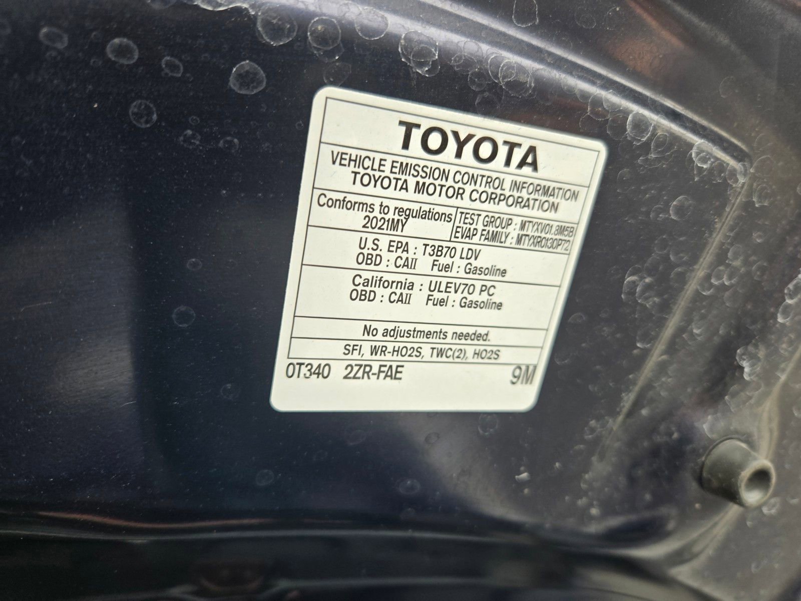 Certified 2021 Toyota Corolla LE w/ Carpet Mat Package (TMS) image 23