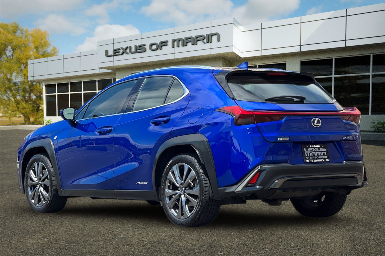 Used 2019 Lexus UX 250h F Sport w/ F Sport Premium Package AWD/4WD image 3
