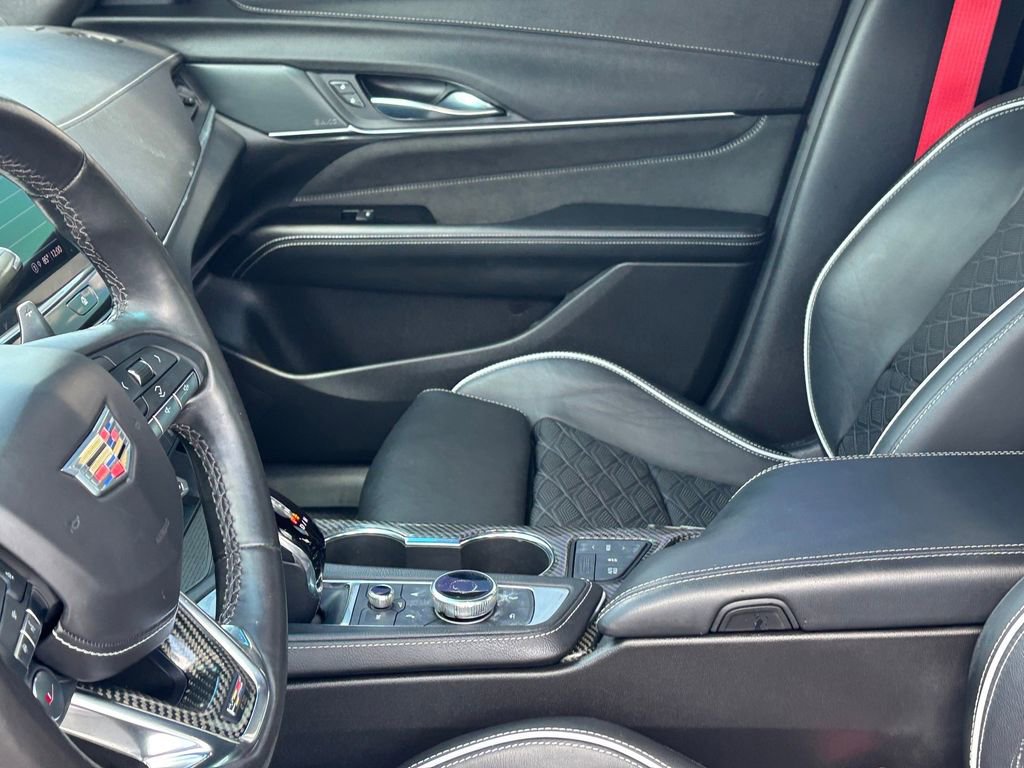Used 2023 Cadillac CT4 V Blackwing w/ LPO, Bronce Accent Package RWD image 9