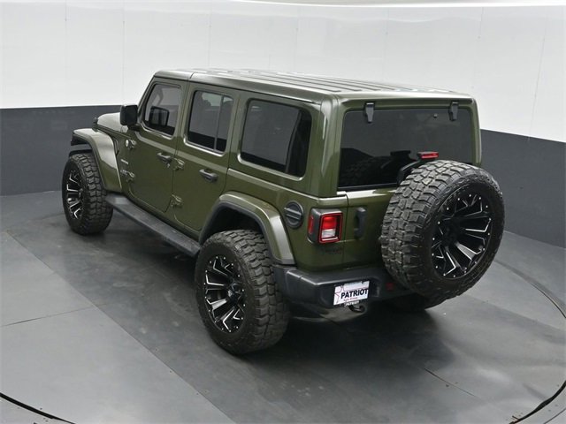 Used 2021 Jeep Wrangler Unlimited Sahara w/ Uconnect 4C Nav & Sound Group image 33