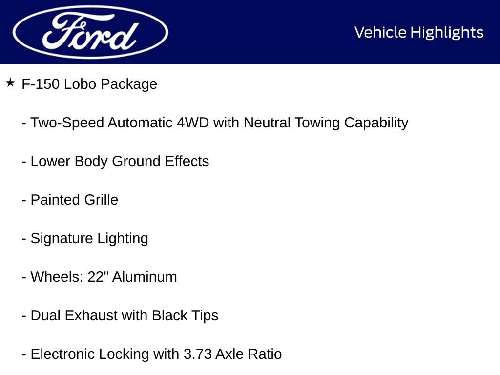 New 2026 Ford F150 STX w/ F-150 LOBO Package AWD/4WD image 5