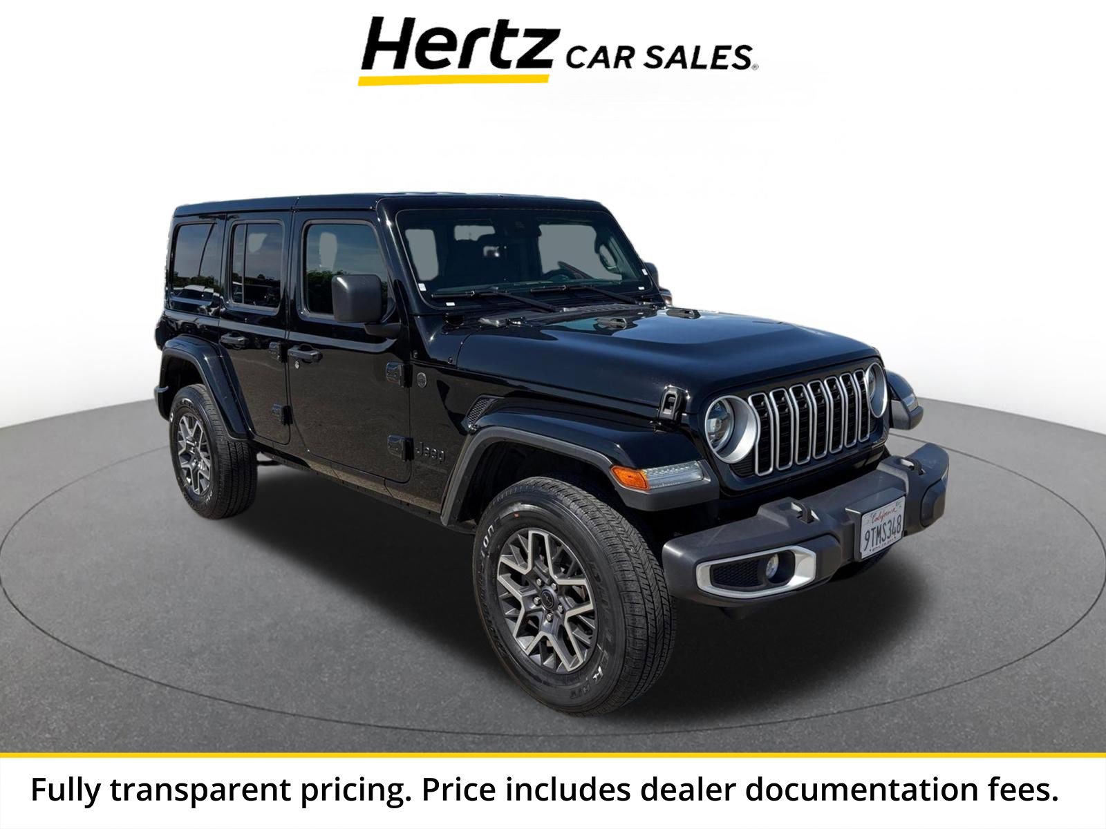 Used 2025 Jeep Wrangler Unlimited Sahara AWD/4WD image 1