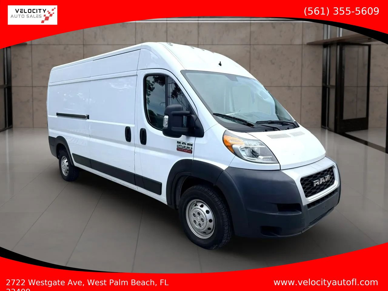 Used 2021 RAM ProMaster 2500