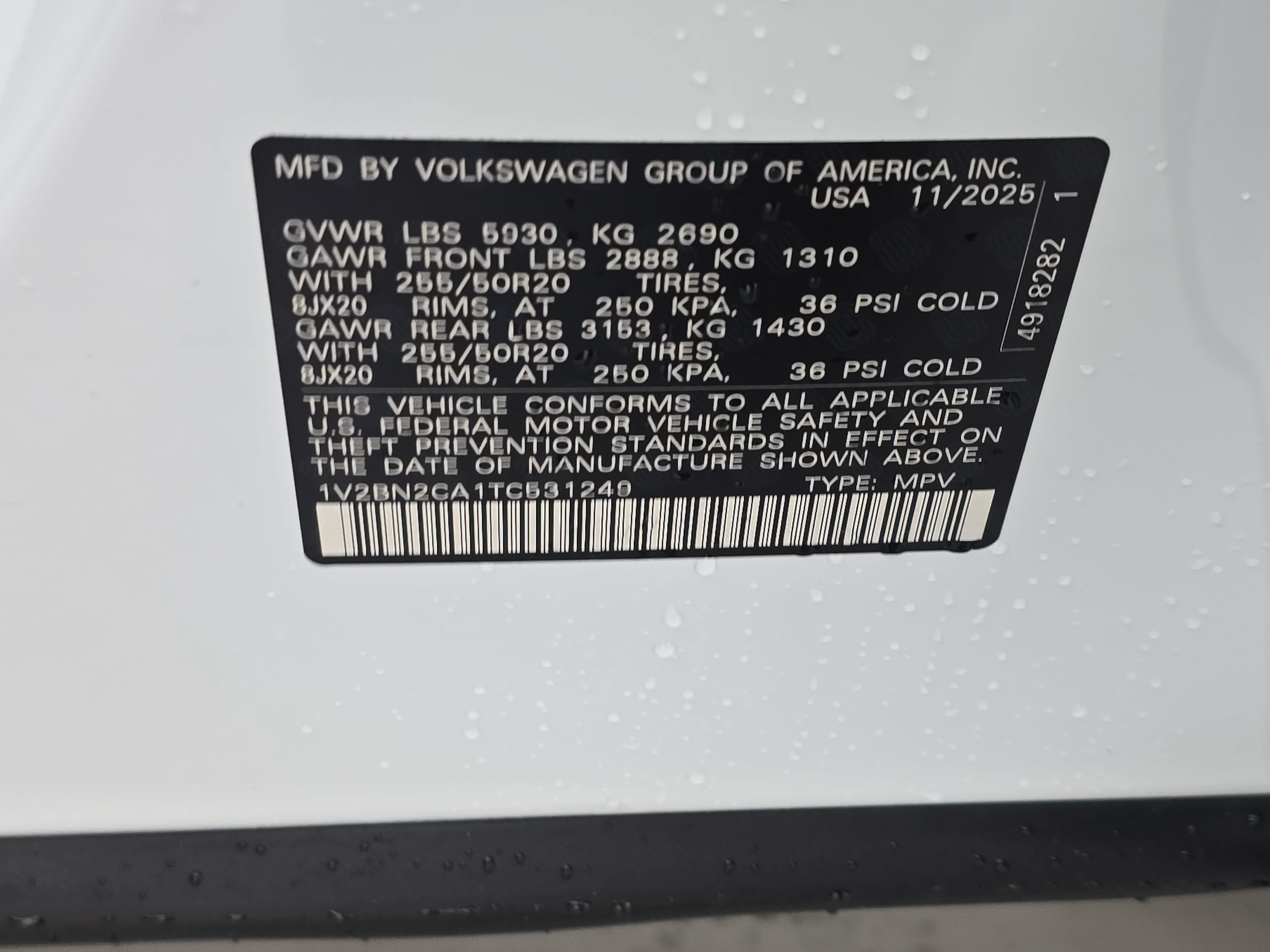 New 2026 Volkswagen Atlas SEL AWD/4WD image 35