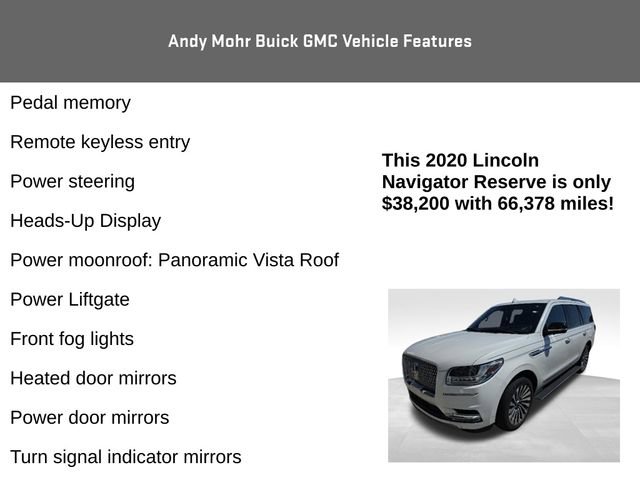 Used 2020 Lincoln Navigator Reserve w/ Luxury Package AWD/4WD image 8