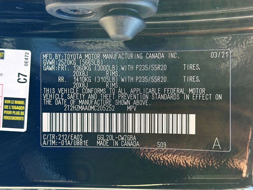 Used 2021 Lexus RX 350 FWD w/ Premium Package image 44