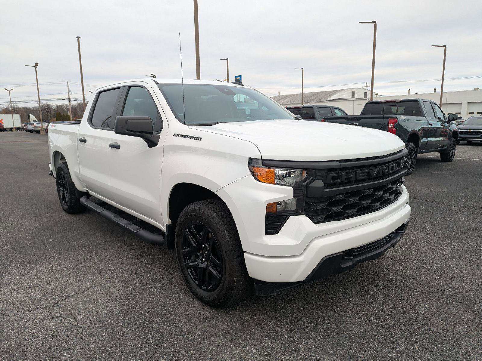 Certified 2024 Chevrolet Silverado 1500 Custom w/ Turbomax Blackout Package image 3