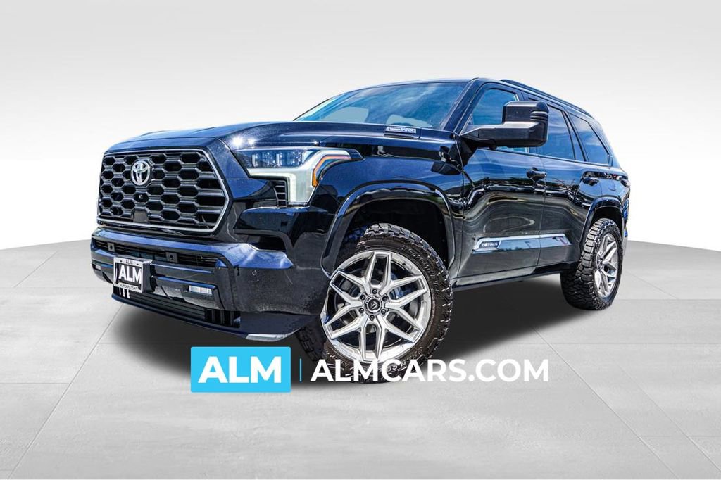 Used 2025 Toyota Sequoia Platinum AWD/4WD image 1